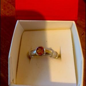 Judith Ripka sterling silver ring